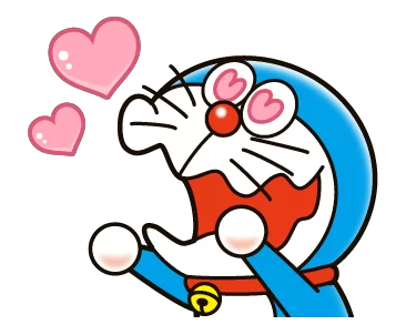 Doraemon ăn bánh rán